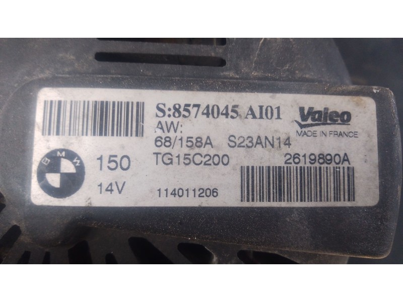 Recambio de alternador para toyota verso (_r2_) 1.6 d4-d (war20_) referencia OEM IAM   