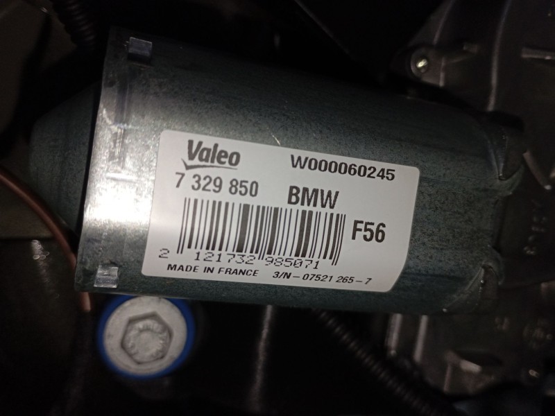 Recambio de motor limpia trasero para mini mini (f56) one referencia OEM IAM 7329850  