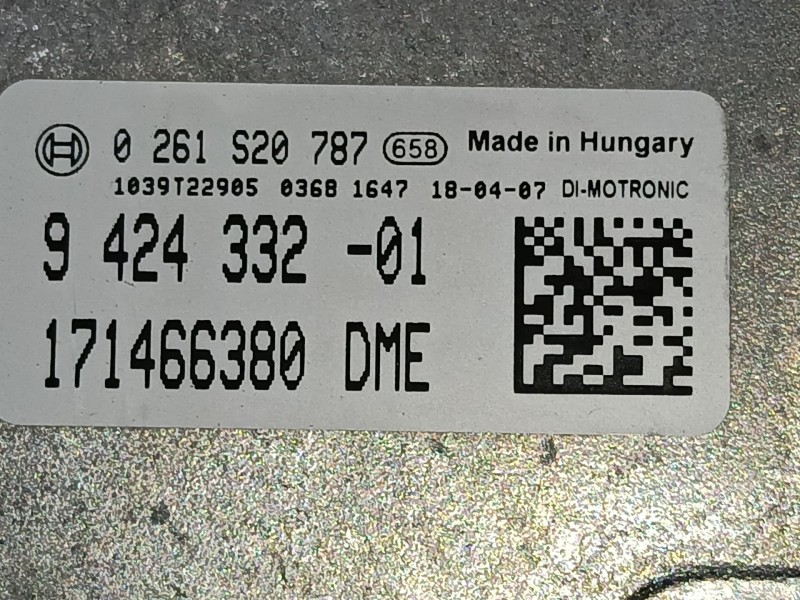 Recambio de centralita motor uce para mini mini countryman (f60) cooper referencia OEM IAM 9424332 0261S20787 