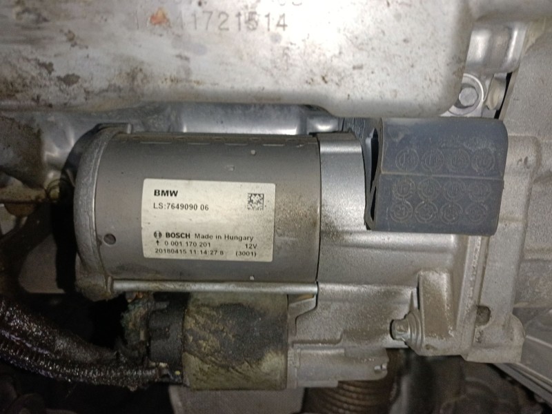 Recambio de motor arranque para mini mini countryman (f60) cooper referencia OEM IAM 7649090  