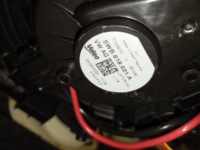 Recambio de ventilador calefaccion para seat tarraco (kn2) 2.0 tdi referencia OEM IAM   