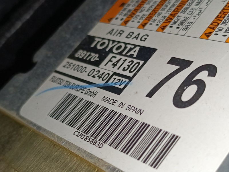 Recambio de kit airbag para toyota c-hr (_x1_) 1.8 hybrid (zyx10_, zyx11_) referencia OEM IAM   