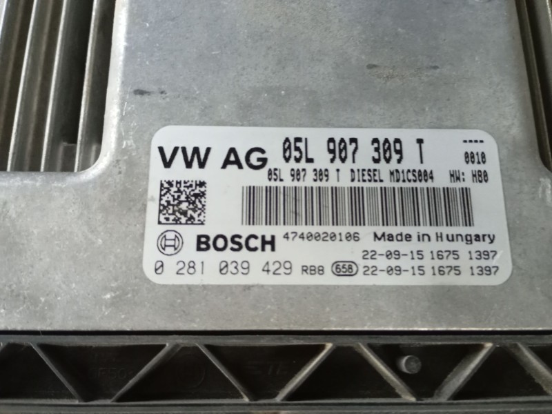 Recambio de centralita motor uce para seat tarraco (kn2) 2.0 tdi referencia OEM IAM   