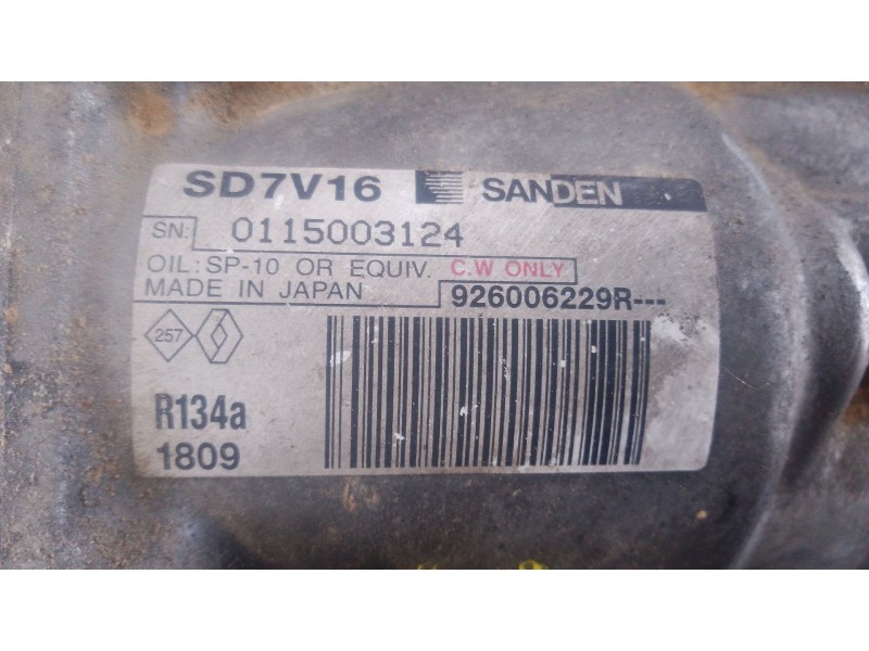 Recambio de compresor aire acondicionado para dacia duster (hs_) 1.5 dci (hsmc) referencia OEM IAM   