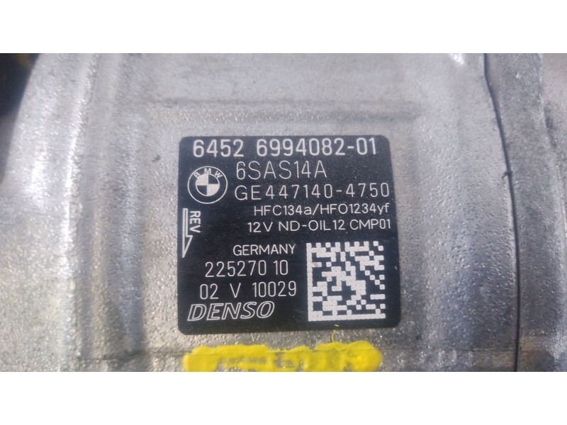 Recambio de compresor aire acondicionado para bmw x4 (g02, f98) xdrive 20 d referencia OEM IAM   