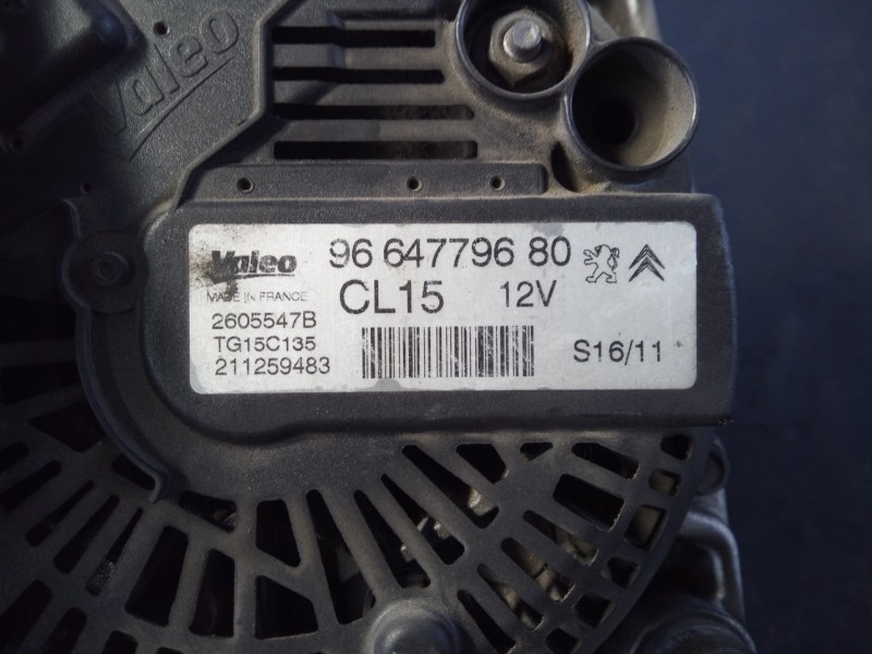 Recambio de alternador para citroën c4 lim. business referencia OEM IAM 9664779680 2605547B 
