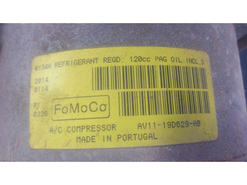 Recambio de compresor aire acondicionado para ford fiesta vi (cb1, ccn) 1.25 referencia OEM IAM   