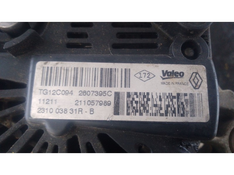 Recambio de alternador para dacia duster (hs_) 1.5 dci (hsmc) referencia OEM IAM   