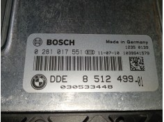 Recambio de centralita motor uce para bmw 1 descapotable (e88) 118 d referencia OEM IAM 8512499401 0281017551 