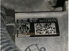 Recambio de compresor aire acondicionado para audi a4 b9 (8w2, 8wc) 2.0 tdi referencia OEM IAM 4M0816803   2