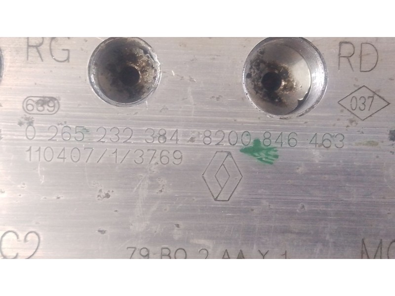 Recambio de abs para dacia duster (hs_) 1.5 dci (hsmc) referencia OEM IAM   