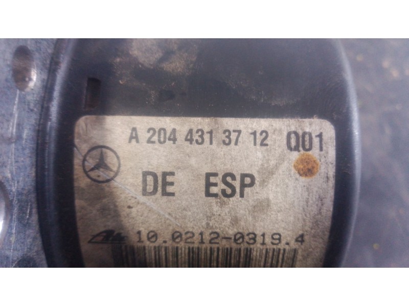 Recambio de abs para mercedes-benz clase c (w204) berlina c 200 cdi (204.007) referencia OEM IAM A2044313712  
