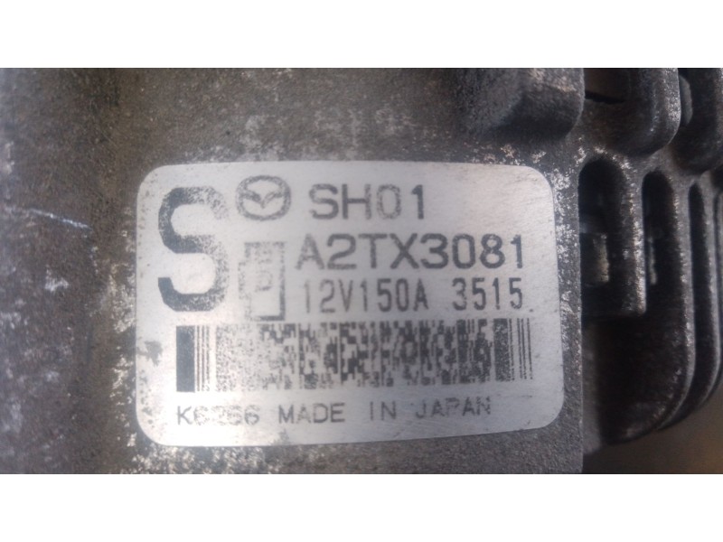 Recambio de alternador para mazda cx-5 (ke, gh) 2.2 d (ke2fw) referencia OEM IAM   