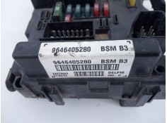 Recambio de caja reles / fusibles para peugeot 206 berlina 1.6 referencia OEM IAM 9646405280  E3-B2-25-1