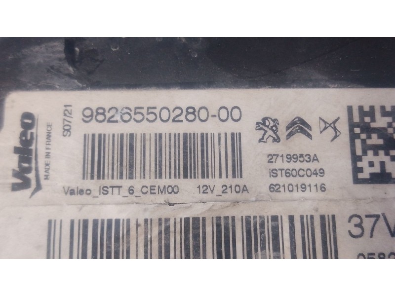 Recambio de alternador para opel vivaro c furgoneta (k0) 2.0 referencia OEM IAM   