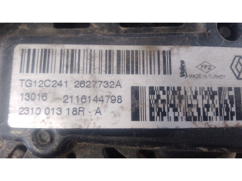Recambio de alternador para renault captur i (j5_, h5_) 1.5 dci 90 referencia OEM IAM   