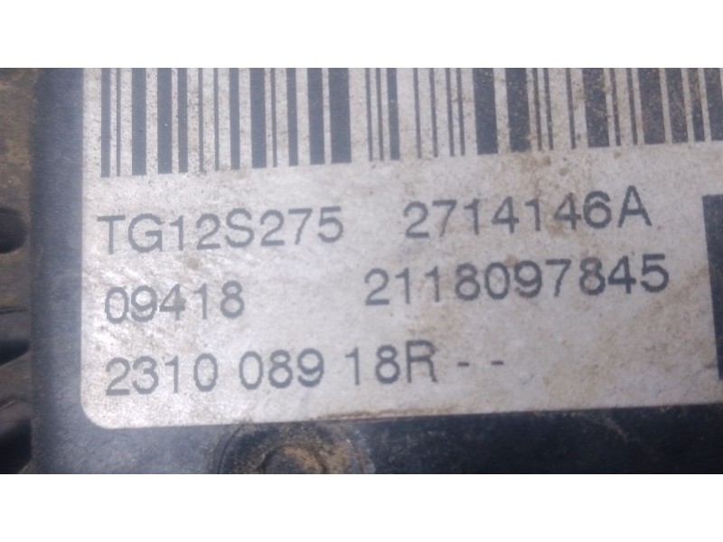 Recambio de alternador para renault clio iv (bh_) 1.5 dci 90 referencia OEM IAM   