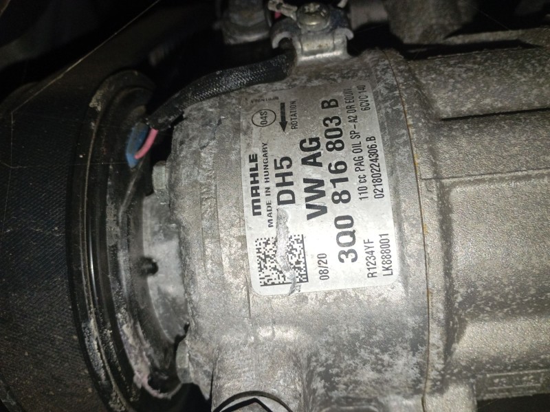 Recambio de compresor aire acondicionado para volkswagen passat b8 (3g2, cb2) 2.0 tdi referencia OEM IAM   