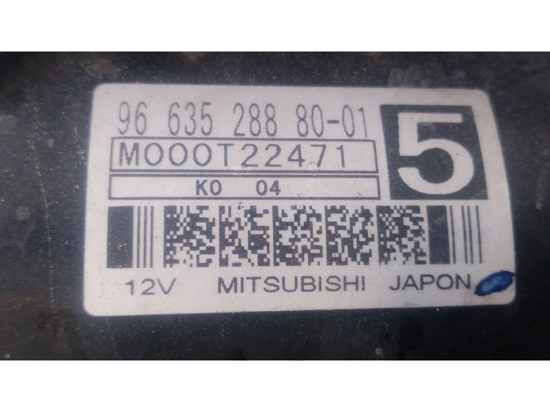 Recambio de motor arranque para peugeot 5008 (0u_, 0e_) 1.6 hdi referencia OEM IAM   