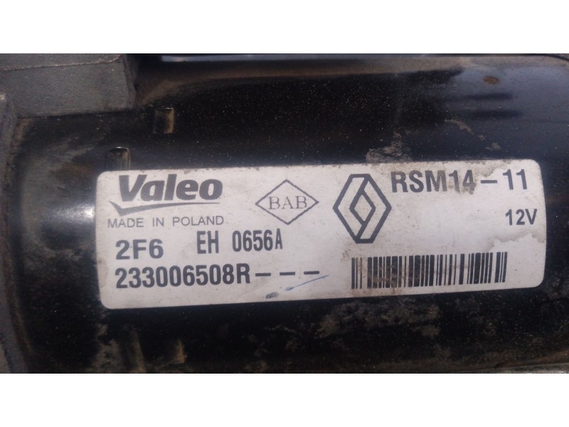 Recambio de motor arranque para renault captur i (j5_, h5_) 1.5 dci 90 referencia OEM IAM   
