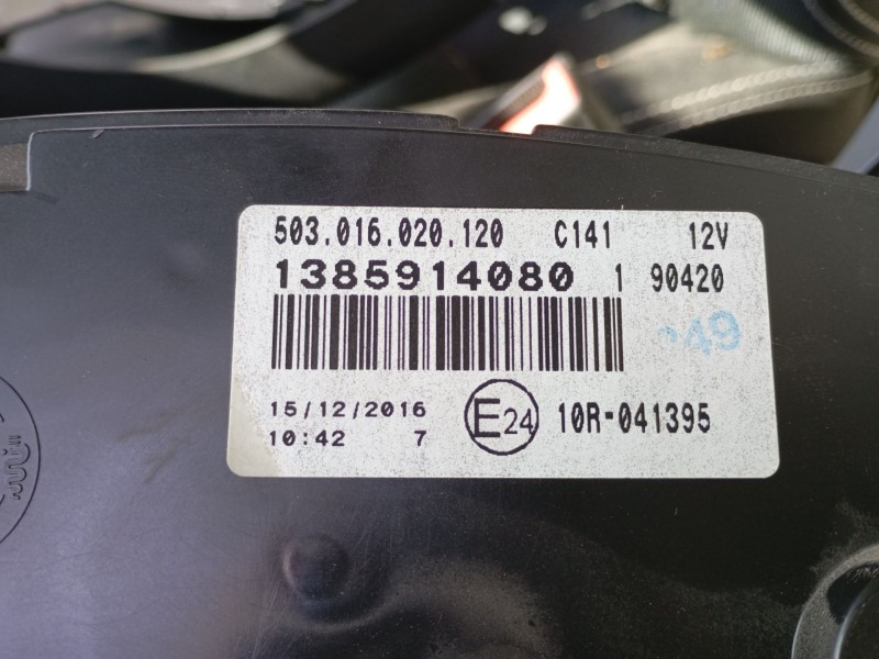 Recambio de cuadro instrumentos para fiat ducato furgoneta (250_) 130 multijet 2,3 d referencia OEM IAM 1385914080  