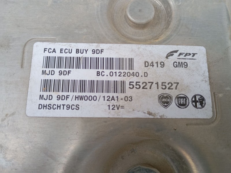Recambio de centralita motor uce para fiat ducato furgoneta (250_) 130 multijet 2,3 d referencia OEM IAM   