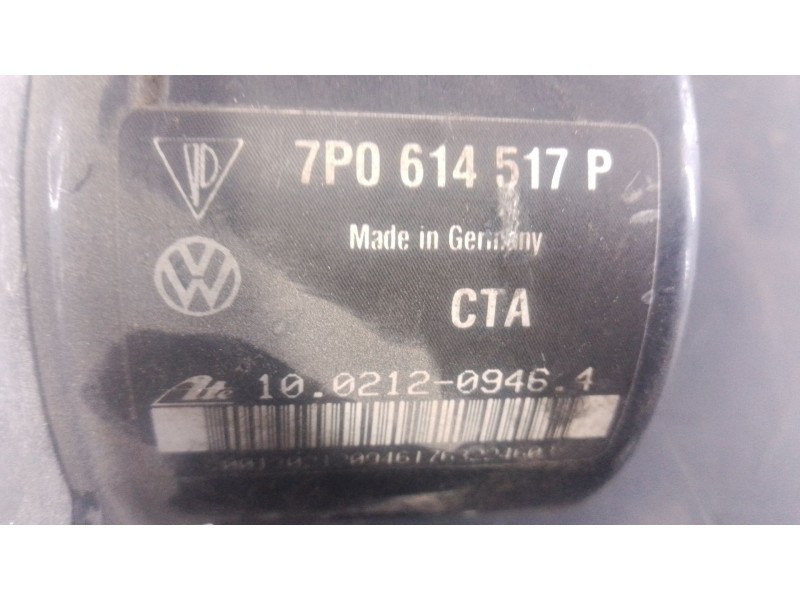 Recambio de abs para volkswagen touareg (7p5, 7p6) 3.0 v6 tdi referencia OEM IAM 7P0614517P  