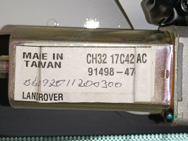 Recambio de motor limpia trasero para land rover range rover sport i (l320) 3.0 d 4x4 referencia OEM IAM 91498474  