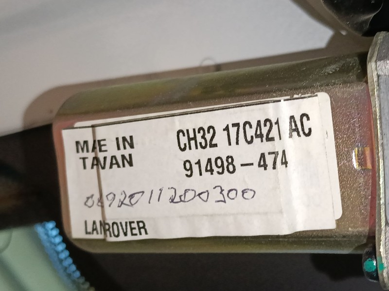 Recambio de motor limpia trasero para land rover range rover sport i (l320) 3.0 d 4x4 referencia OEM IAM 91498474  