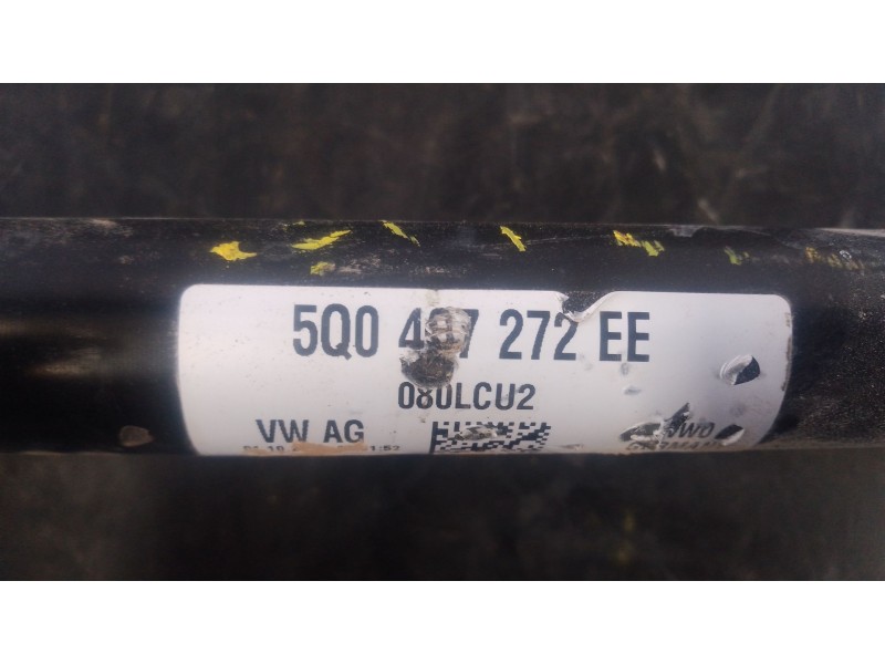 Recambio de transmision delantera derecha para skoda octavia iv combi nx5 1.5 tsi referencia OEM IAM 5Q0407272EE  