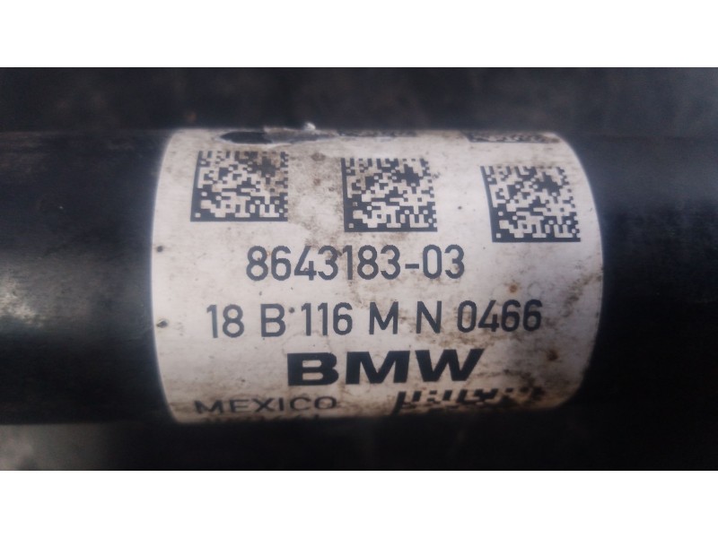 Recambio de transmision delantera izquierda para bmw x4 (g02, f98) xdrive 20 d referencia OEM IAM   
