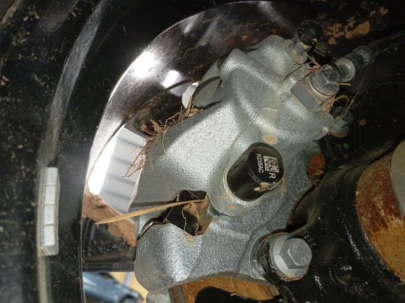 Recambio de pinza freno delantera derecha para ford tourneo combi v769 referencia OEM IAM   