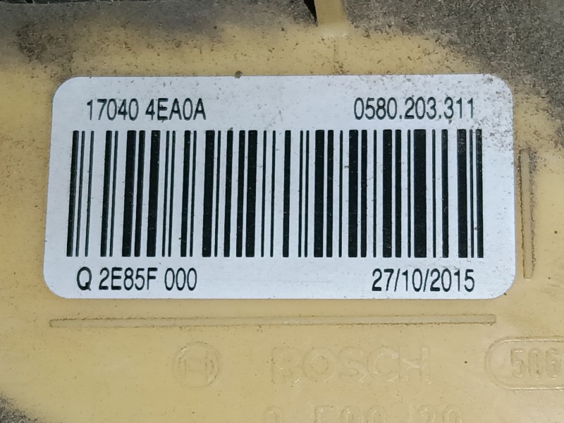 Recambio de aforador para nissan qashqai ii (j11, j11_) 1.6 dci referencia OEM IAM 170404EAOA  