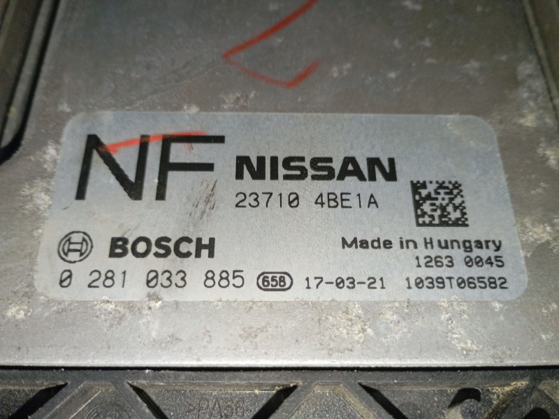 Recambio de centralita motor uce para nissan x-trail iii (t32_, t32r, t32rr) 1.6 dci (t32) referencia OEM IAM   