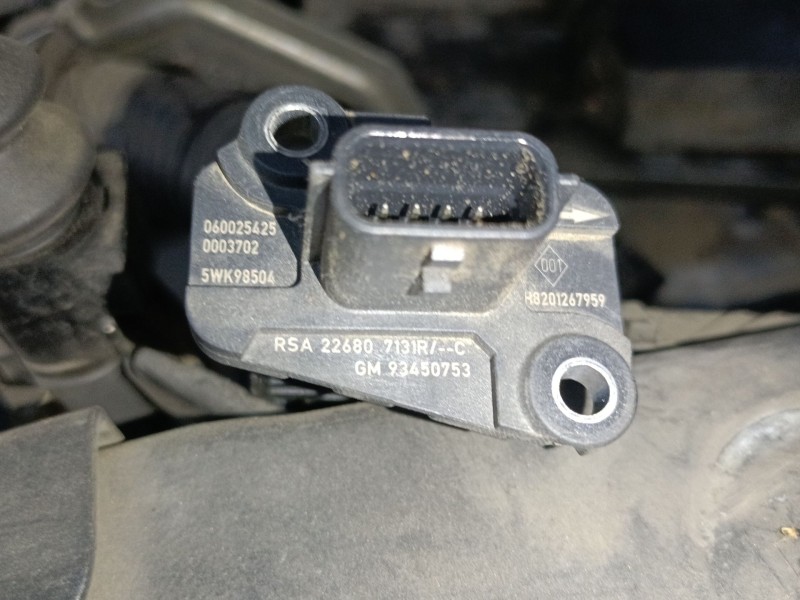 Recambio de caudalimetro para nissan qashqai ii (j11, j11_) 1.6 dci referencia OEM IAM   
