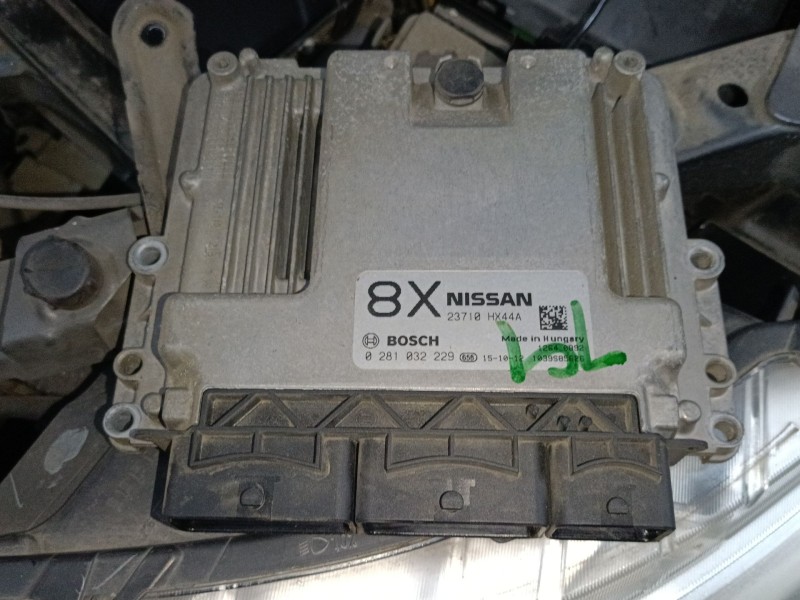 Recambio de centralita motor uce para nissan qashqai ii (j11, j11_) 1.6 dci referencia OEM IAM 23710HX44A 0281032229 