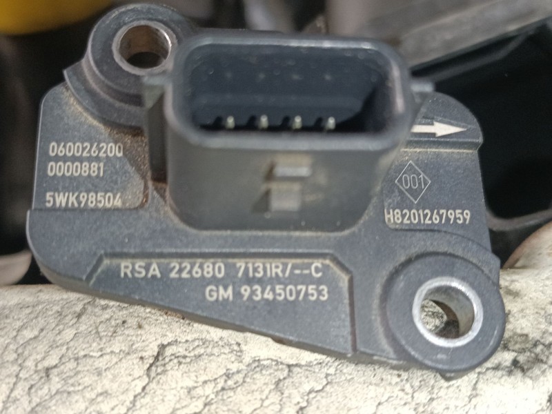 Recambio de caudalimetro para nissan qashqai ii (j11, j11_) 1.5 dci referencia OEM IAM   