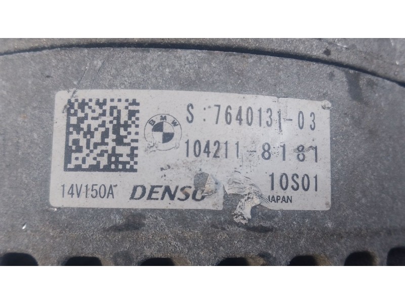 Recambio de alternador para bmw x1 (f48) xdrive 20 d referencia OEM IAM   