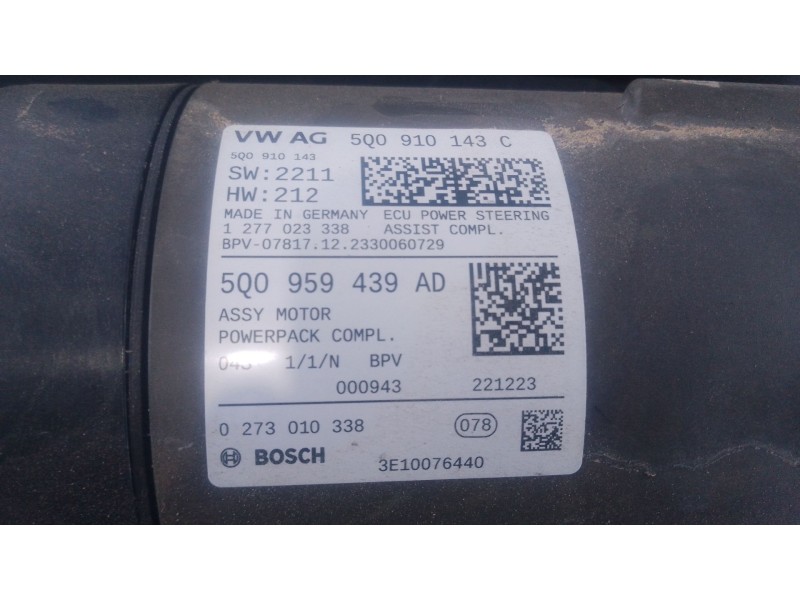 Recambio de cremallera direccion para volkswagen tiguan (ad1, ax1) 2.0 tdi referencia OEM IAM   