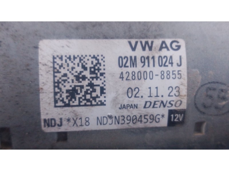 Recambio de motor arranque para volkswagen t-cross (c11, d31) 1.0 tsi referencia OEM IAM 02M911024J 4280008855 