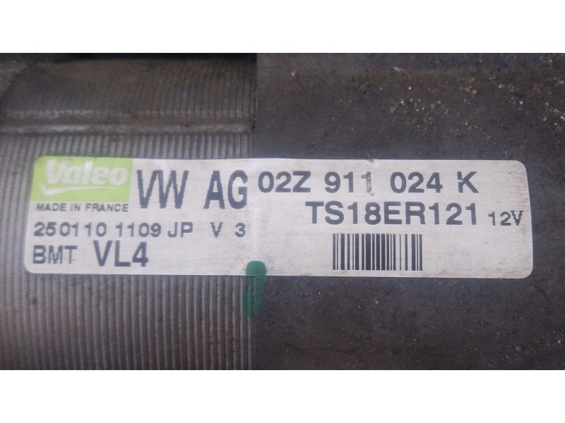 Recambio de motor arranque para volkswagen passat berlina (3c2) 2.0 tdi referencia OEM IAM   