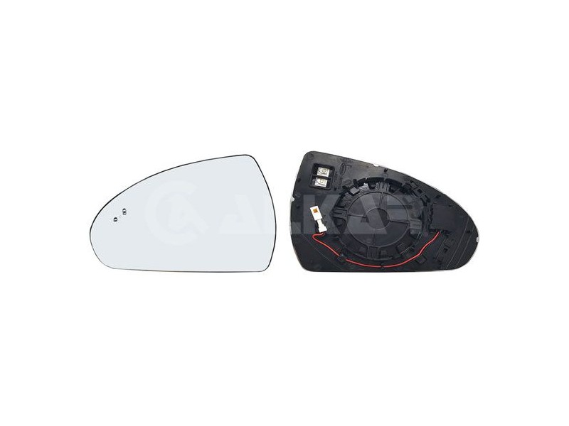 Recambio de cristal retrovisor izquierdo para hyundai ioniq (ae) 1.6 gdi hybrid referencia OEM IAM 6435761 8424445270996 