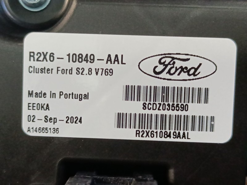 Recambio de cuadro instrumentos para ford transit courier referencia OEM IAM R2X610849AAL  