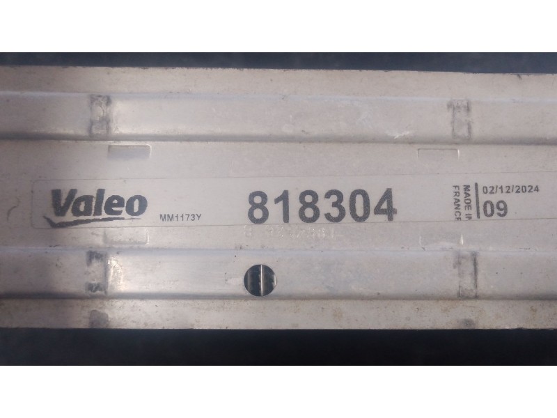 Recambio de intercooler para opel vivaro c furgoneta (k0) 2.0 referencia OEM IAM   