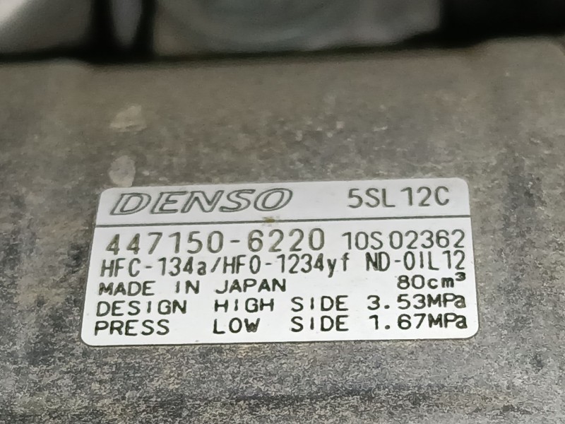 Recambio de compresor aire acondicionado para suzuki vitara (ly) 1.6 ddis allgrip (apk 416d) referencia OEM IAM   