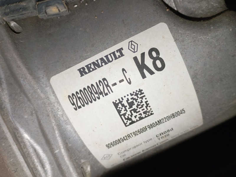 Recambio de compresor aire acondicionado para dacia dokker monospace (ke_) 1.5 blue dci 95 (kejl) referencia OEM IAM 926008942R 