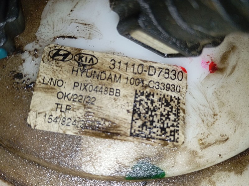 Recambio de aforador para kia sportage iv (ql, qle) 1.6 crdi referencia OEM IAM 31110D7830  