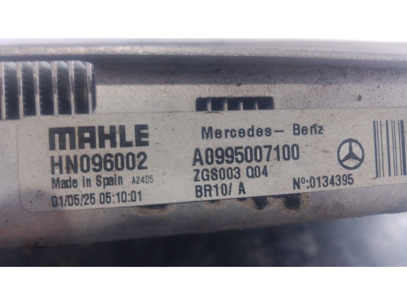 Recambio de radiador agua para mercedes-benz vito tourer (w447) 114 cdi 4-matic (447.701, 447.703, 447.705) referencia OEM IAM  
