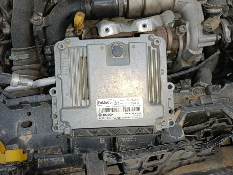 Recambio de centralita motor uce para ford tourneo courier b460 monospace 1.5 tdci referencia OEM IAM FT7A12A650ME 0281032720 