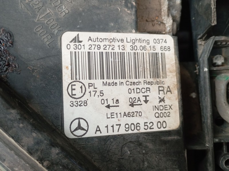 Recambio de faro derecho xenon para mercedes-benz cla coupé (c117) cla 200 cdi / d (117.308) referencia OEM IAM   